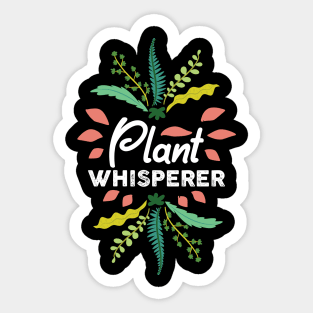 Plant Whisperer Plant Lady Sticker